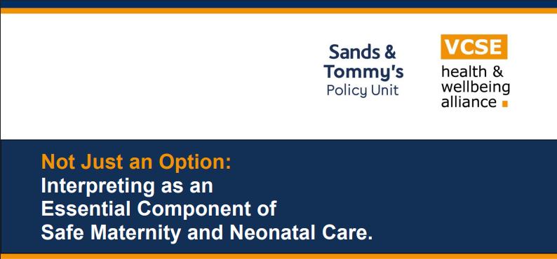 Picture of the first page of the interpreting report. Click here to access the report.